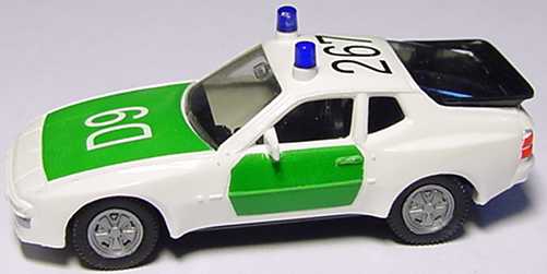 Foto 1:87 Porsche 944 Polizei D9, 267 herpa 042505