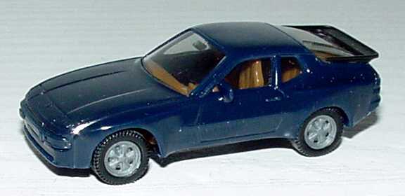 Foto 1:87 Porsche 944 dunkelblau (IA beige) herpa 2039