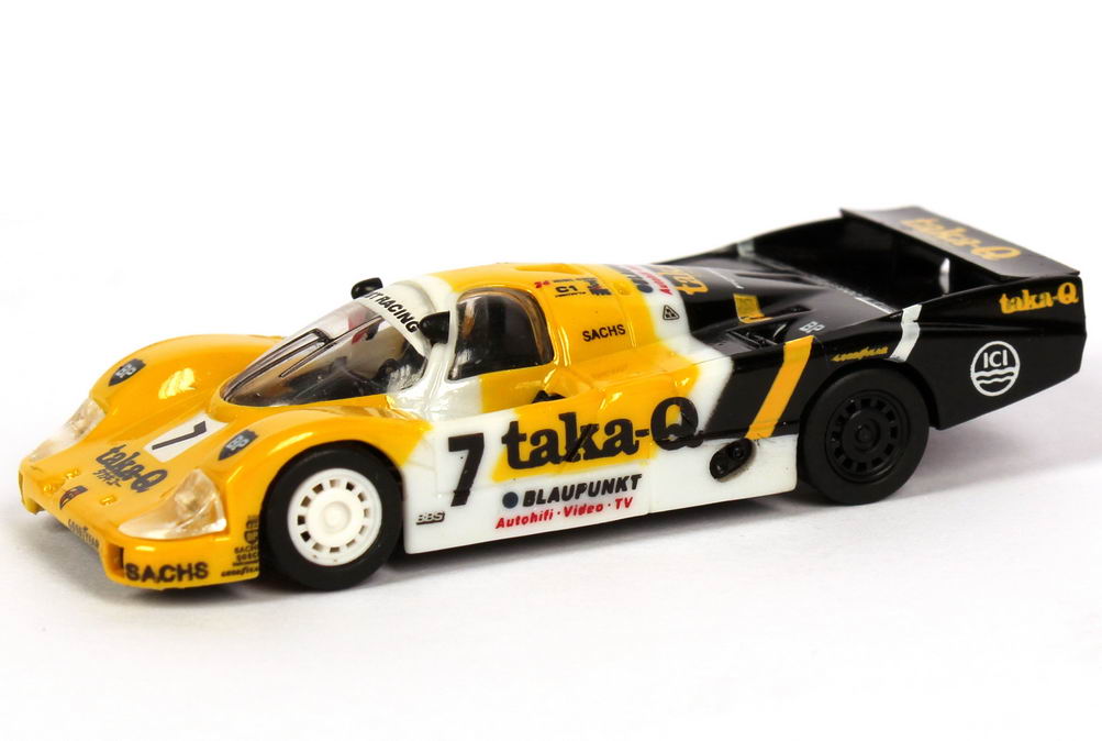 Foto 1:87 Porsche 956 L 24h von LeMans 1986 taka-Q, Joest Racing Nr.7, Ludwig / Barilla / Winter Trumpeter 16108