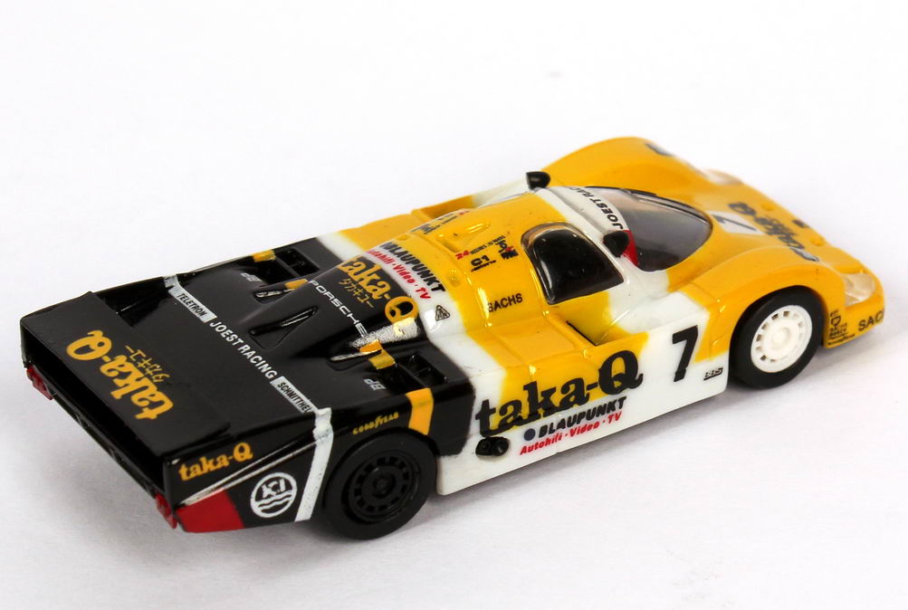 Foto 1:87 Porsche 956 L 24h von LeMans 1986 taka-Q, Joest Racing Nr.7, Ludwig / Barilla / Winter Trumpeter 16108