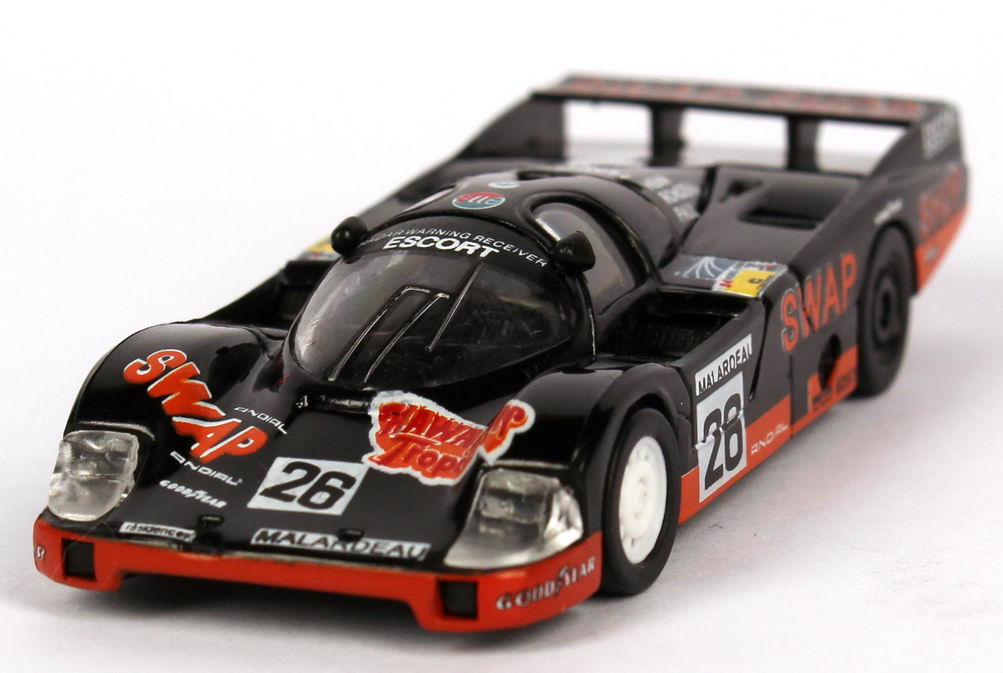Foto 1:87 Porsche 956 L 24h von LeMans 1984 Swap Shop Nr.26, Rondeau / Henn / Paul Jr. (2. Platz) Trumpeter 16111