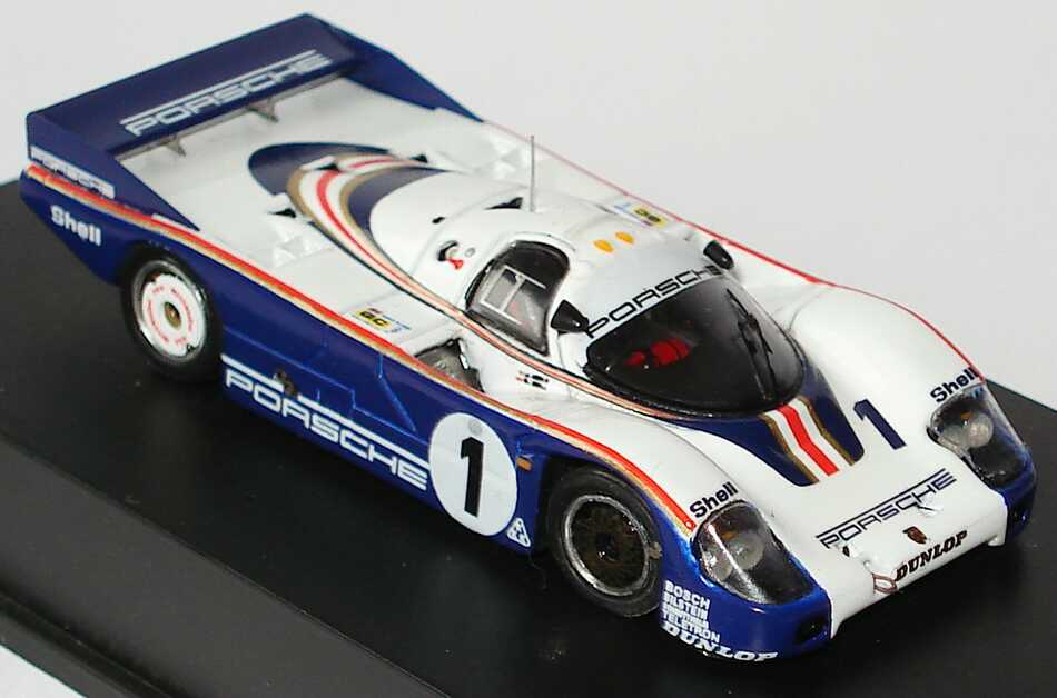 Foto 1:87 Porsche 956 LeMans 1982 Porsche, Rothmans Nr.1, Ickx / Bell (Siegerfahrzeug) Spark 87S018