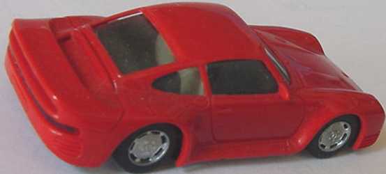 Foto 1:87 Porsche 959 rot (oV, defekt) herpa 2501