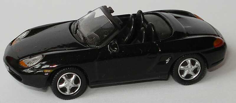 Foto 1:87 Porsche Boxster schwarz Schuco