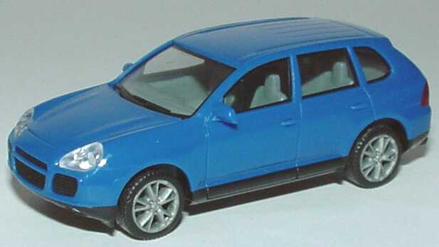 Foto 1:87 Porsche Cayenne Turbo blau herpa 023153