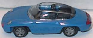 Foto 1:87 Porsche Panamericana Vorserie blau Hohmann