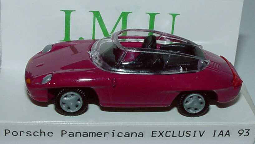 Foto 1:87 Porsche Panamericana brombeerpink IAA 93 I.M.U. 09481