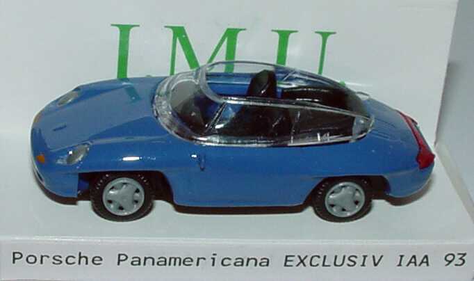 Foto 1:87 Porsche Panamericana maritimblau IAA 93 I.M.U. 09481