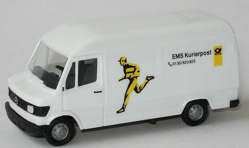 Foto 1:87 Post Museums Shop Setpackung EMS Kurierpost im Jahr ´97 (MB Vito + MB 207D + MB 100 + Volvo FH 16 Hgz) herpa 93-03/98