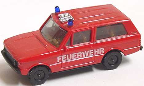 Foto 1:87 Range Rover Feuerwehr mit Türdruck, IA braun herpa