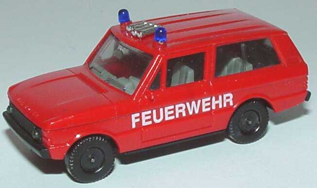 Foto 1:87 Range Rover Feuerwehr mit Türdruck, IA grau herpa