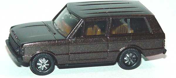 Foto 1:87 Range Rover schwarzbraun met. Rechtslenker RHD - herpa 301601A