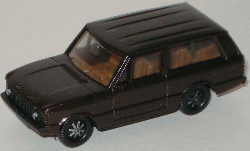 Foto 1:87 Range Rover schwarzbraun-met. herpa 3016/01A