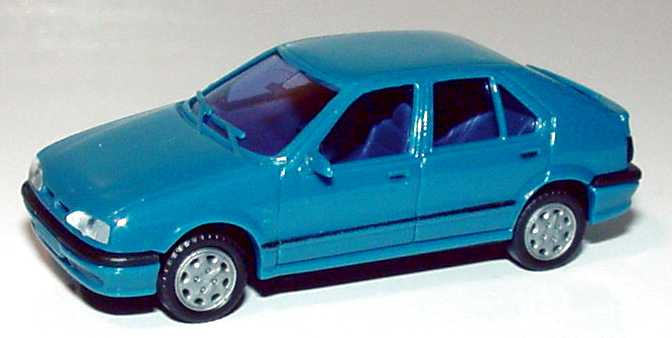 Foto 1:87 Renault 19 petrolblau AMW/AWM 0259