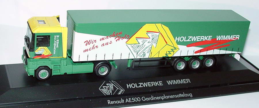 Foto 1:87 Renault AE 500 GpSzg 2/3 Holzwerke Wimmer herpa 184212