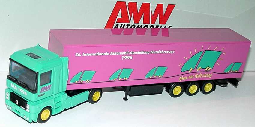 Foto 1:87 Renault AE 500 Magnum KoHgz 3/2 AMW - 56. IAA Nutzfahrzeuge 1996 AMW/AWM 50140.2