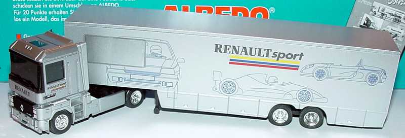 Foto 1:87 Renault AE 500 Magnum RenntransportSzg 2/3 Renault Sport, Media Mobil Albedo 700139