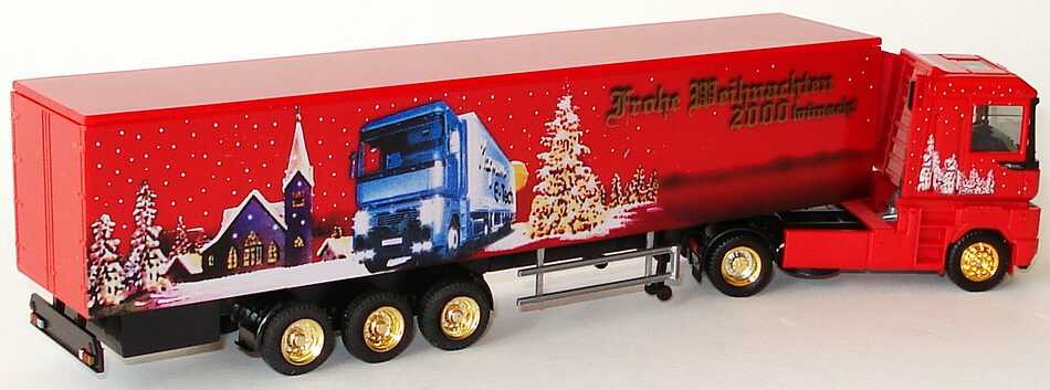 Foto 1:87 Renault AE Magnum Facelift KoSzg 2/3 Frohe Weihnachten 2000 wünscht Albedo