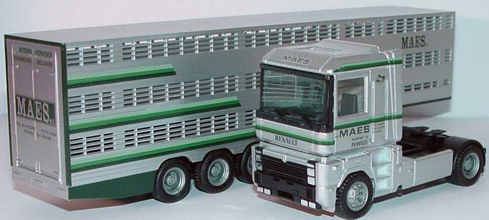 Foto 1:87 Renault AE Magnum Facelift ViehtransportSzg 2/3 Maes herpa 145626