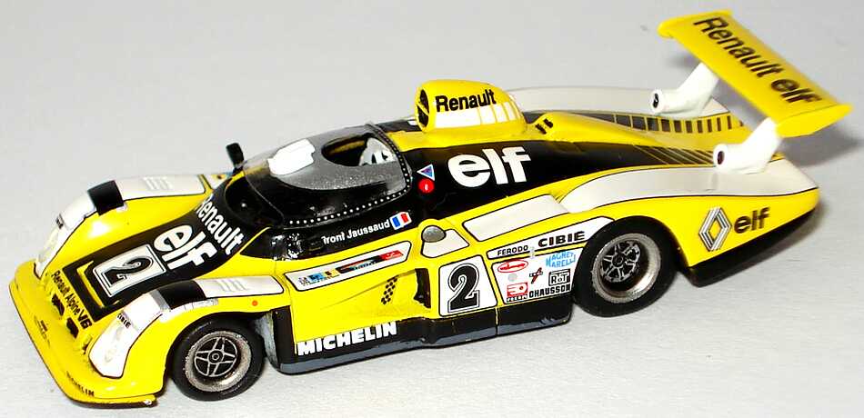 Foto 1:87 Renault Alpine A442 24h von LeMans 1978 Renault, elf Nr.2, Pironi / Jaussaud (Siegerfahrzeug) Spark 87S015