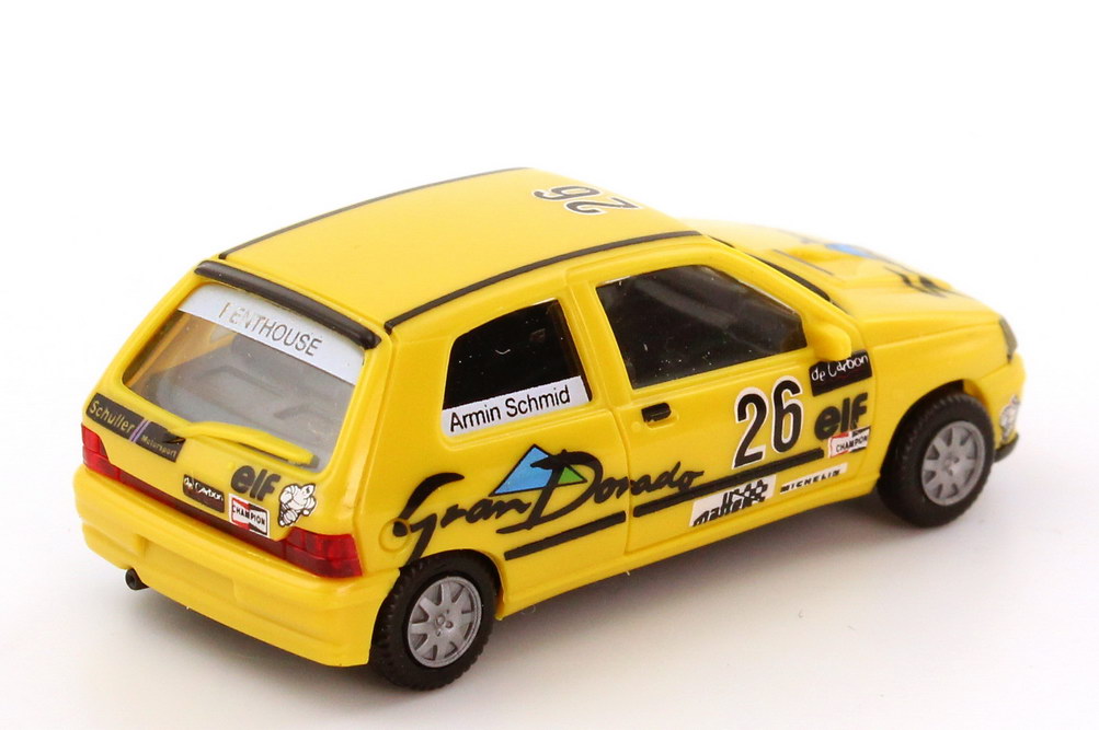 Foto 1:87 Renault Clio 16V Clio Cup ´93 Gran Dorado Nr.26, Armin Schmid (ohne PC-Box) herpa 035835