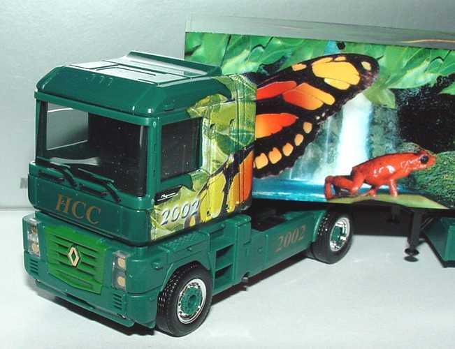Foto 1:87 Renault Magnum 2002 KoSzg 2/3 HCC-Truck 2002 - Protect Nature herpa 196765