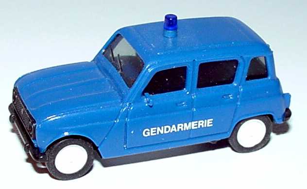 Foto 1:87 Renault R4 Gendarmerie herpa 041881
