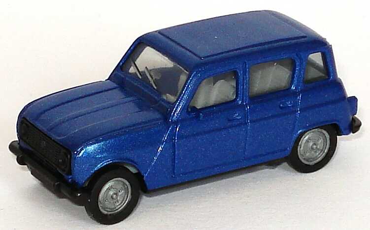 Foto 1:87 Renault R4 blau-met. herpa 2019/146555