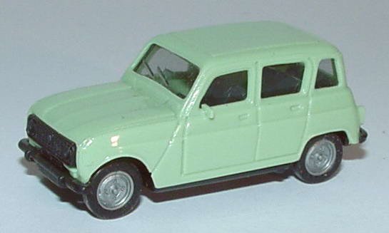 Foto 1:87 Renault R4 hellmintgrün herpa 2019