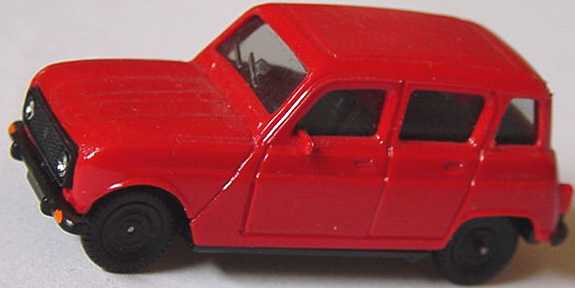 Foto 1:87 Renault R4 rot (bemalt) herpa 2019