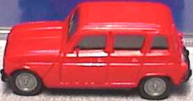 Foto 1:87 Renault R4 rot herpa 2019