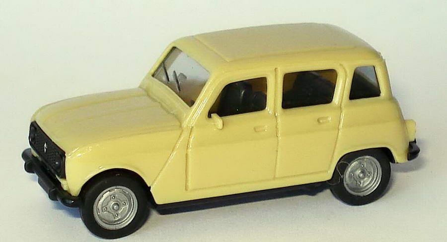 Foto 1:87 Renault R4 schilfgrün herpa 2019/151672