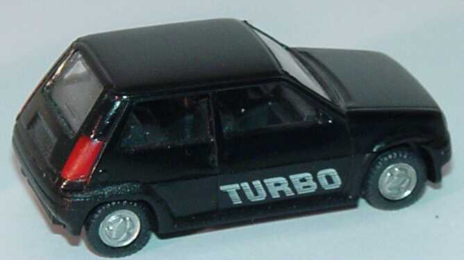 Foto 1:87 Renault R5 II GT Turbo schwarz (Bastelware) Praliné