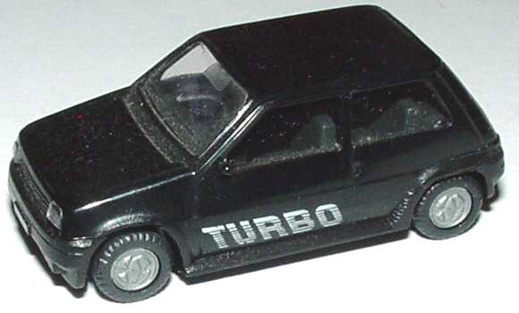 Foto 1:87 Renault R5 II GT Turbo schwarz Praliné