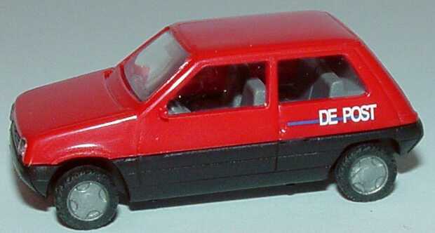 Foto 1:87 Renault R5 II La Poste (Post Belgien) Busch 42501