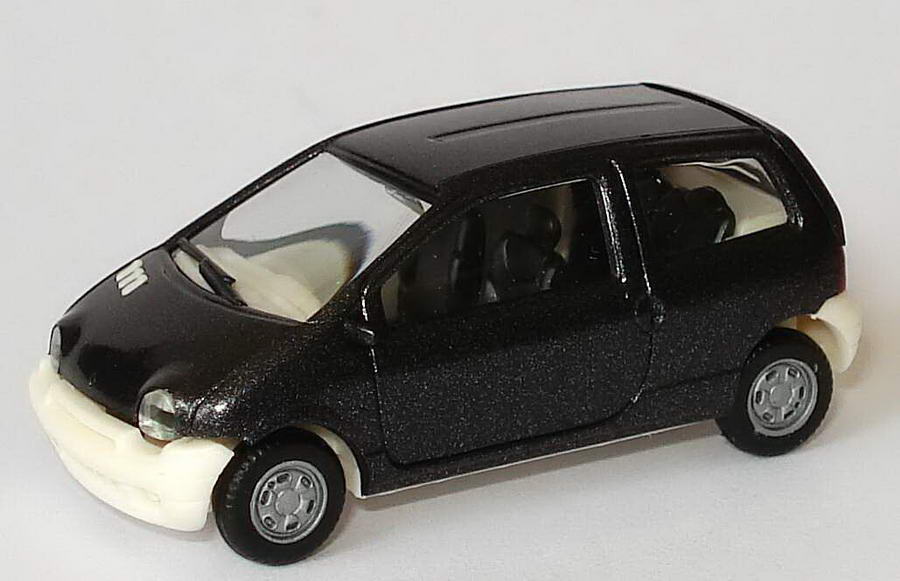 Foto 1:87 Renault Twingo schwarzmet./hellbeige herpa 185400