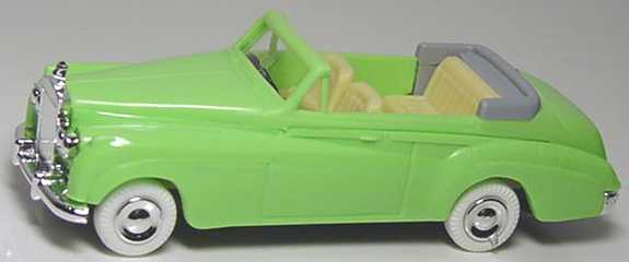 Foto 1:87 Rolls Royce Silver Cloud III Cabrio de Luxe hellgrün Praliné 4409