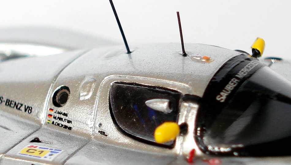 Foto 1:87 Sauber-Mercedes C9 24h von Le Mans 1989 Nr.63, Mass / Dickens / Reuter (Sieger) Spark 87LM89