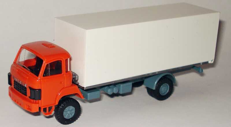 Foto 1:87 Saurer D 290 2a Ko-Lkw orange/weiß Roskopf 604