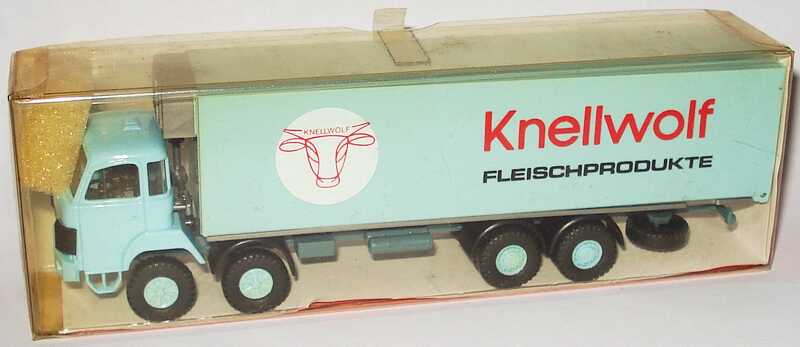 Foto 1:87 Saurer D 290 4a Ko-LKW Knellwolf Fleischprodukte Roskopf 413