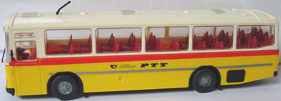 Foto 1:87 Saurer RH 525/23 Überlandbus PTT Roskopf