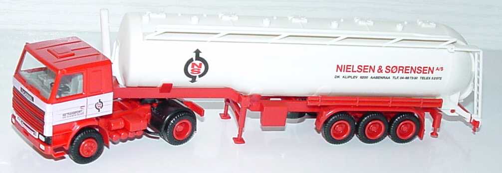 Foto 1:87 Scania R142 KippSiloSzg 2/3 Nielsen & Sørensen A/S WDV