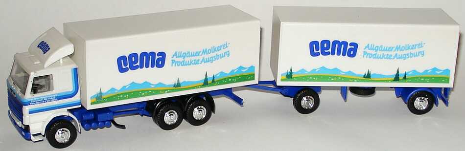 Foto 1:87 Scania R142 KoHgz 3/2 Cema, Allgäuer Molkerei-Produkte Augsburg Albedo