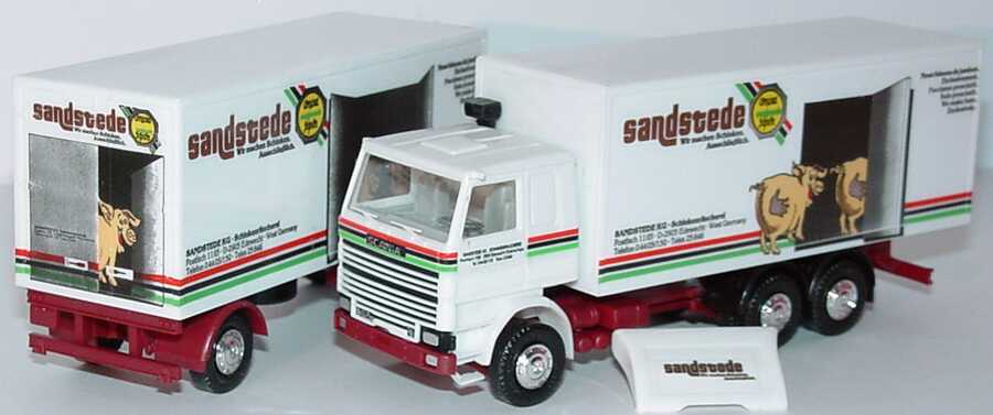 Foto 1:87 Scania R142 Ko/KükoHgz 3/2 Sandstede KG Schinkenräucherei, Edewecht Albedo