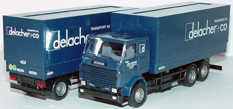 Foto 1:87 Scania R143 PPHgz 3/2 Delacher + Co Transport AG AMW/AWM 6014.01