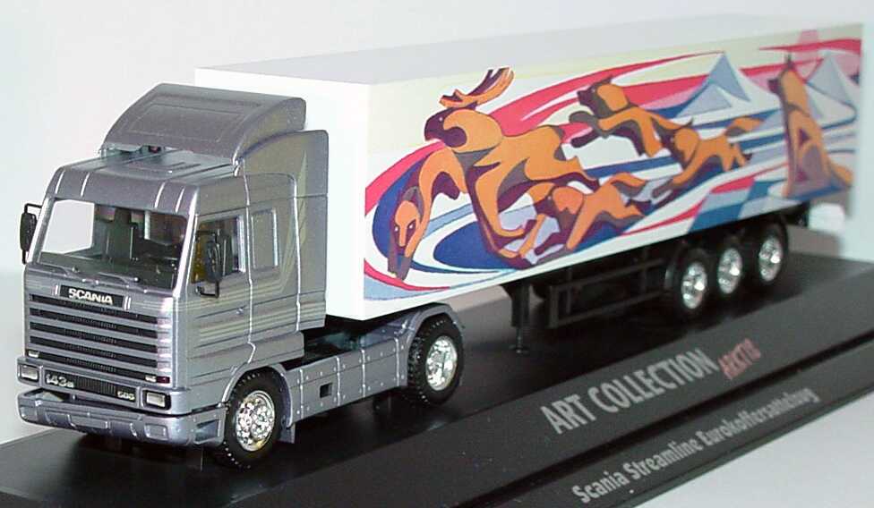 Foto 1:87 Scania R143 Streamline Fv Cv KoSzg  2/3 Arktis (Art Collection) herpa 045155