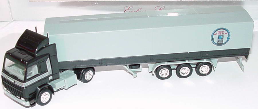 Foto 1:87 Scania R143 Topline Fv PPSzg 2/3 Truck of the year 1989 Werbemodell herpa