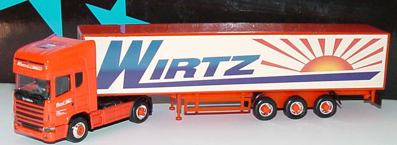 Foto 1:87 Scania R144 Topline Fv Cv KoSzg 2/3 Wirtz Magic 451024