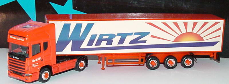 Foto 1:87 Scania R144 Topline Fv Cv KoSzg 2/3 Wirtz Magic 451024