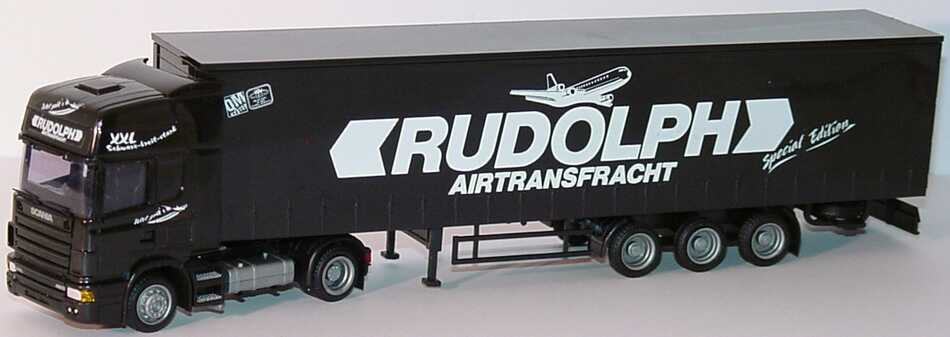 Foto 1:87 Scania R144 Topline GpSzg 2/3 Rudolph Airtransfracht, Special Edition AMW/AWM 51140.4